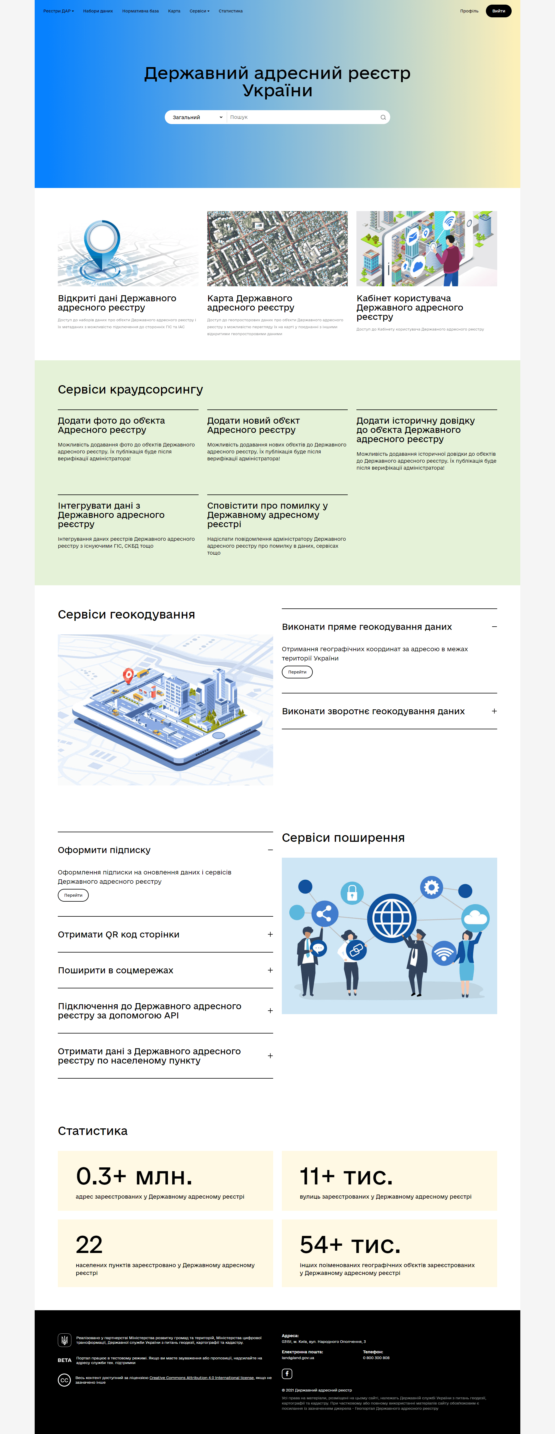 State address register of Ukraine