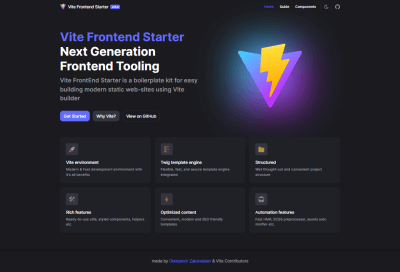 Vite FrontEnd Starter